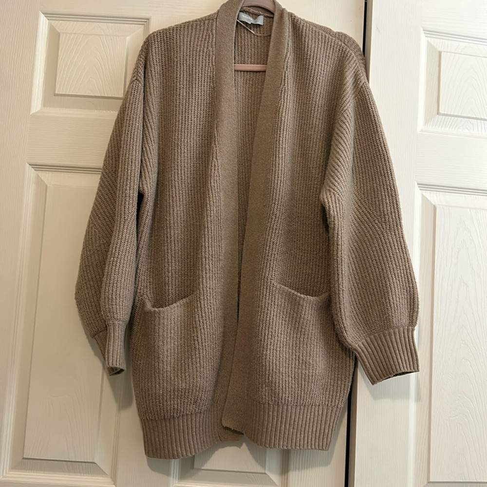 Over Sized Oatmeal Cardigan